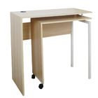 Corner Wooden บ้าน Office โต๊ะคอมพิวเตอร์ประหยัดพื้นที่ W80 * D40 * H75CM Scratch Resistant