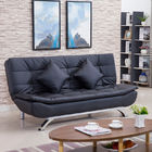 โครงโลหะ PU Leather Home Convertible Sofa Bed
